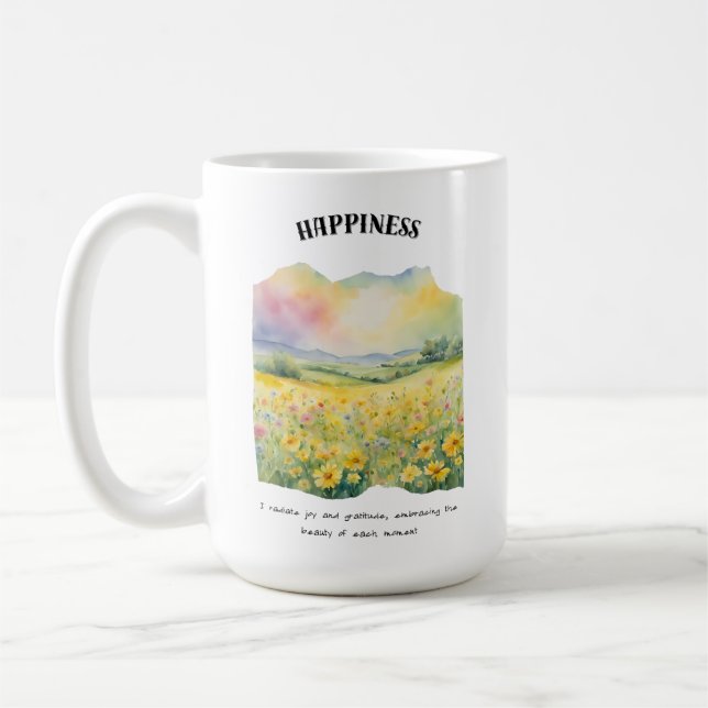 Positive Affirmative Card Kaffeetasse (Links)