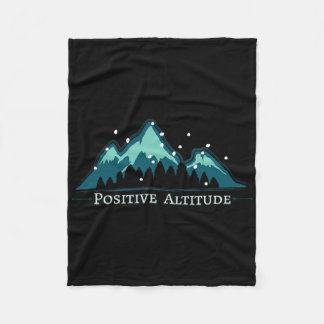 Positive Altitude Mountain Climbing  Fleecedecke
