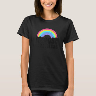 Positive Anti Bullying Rainbow Peace Hippie Choose T-Shirt