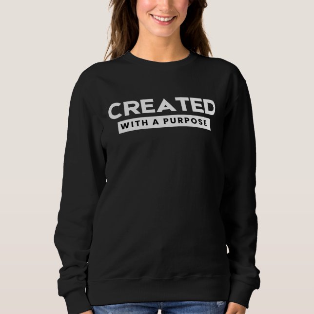 Positive Attitude Quotes Inspirational Minimalisti Sweatshirt (Vorderseite)