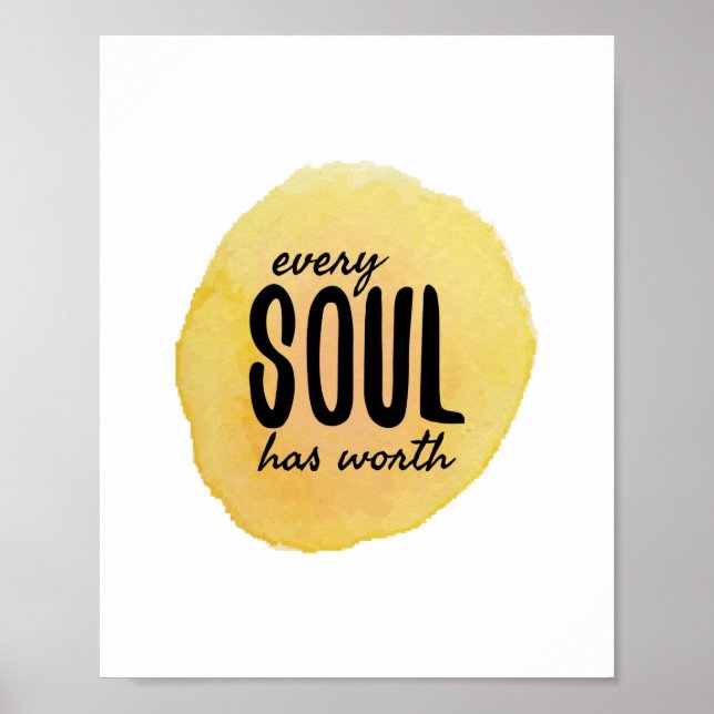 Positive Befürworter der Selbstversorgung Poster (Vorne)