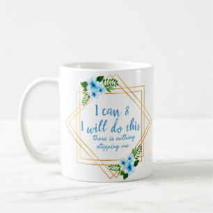 positive Bejahungen für Arbeit und Liebe Kaffeetasse