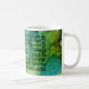 Positive Bejahungen Kaffeetasse