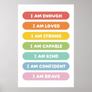 Positive Bejahungen Poster