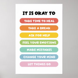 Positive Bejahungen Poster