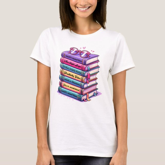 Positive Bücher T-Shirt (Vorderseite)