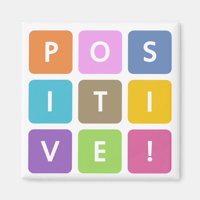 Positive Cubes Collection Magnet (Vorne)
