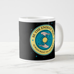 Positive Energie Motivation Nachricht Kaffee Tasse