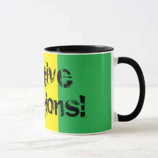 Positive Erschütterungen! Entwurf Rasta Tasse