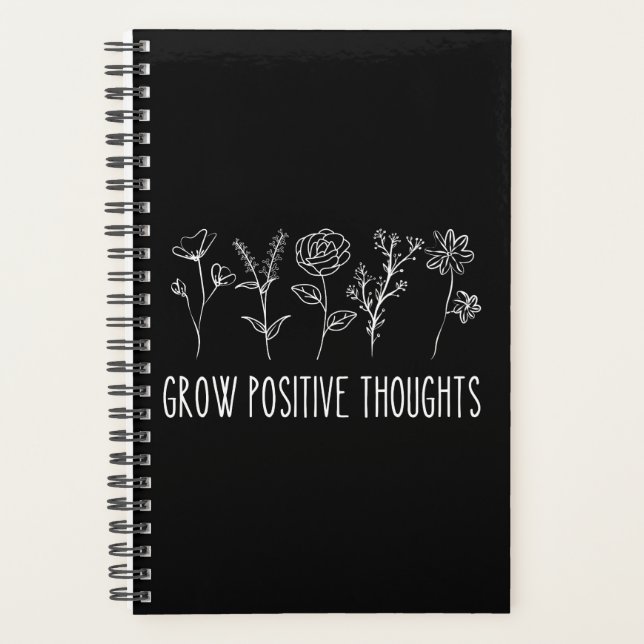 Positive Gedanken Ästhetik wachsen Planer (Vorderseite)