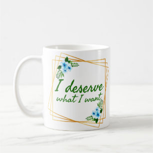 Positive Good Vibes Zitate für das Leben Kaffeetasse