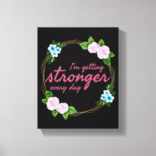 positive gute vibes Zitate für Arbeit Leinwanddruck