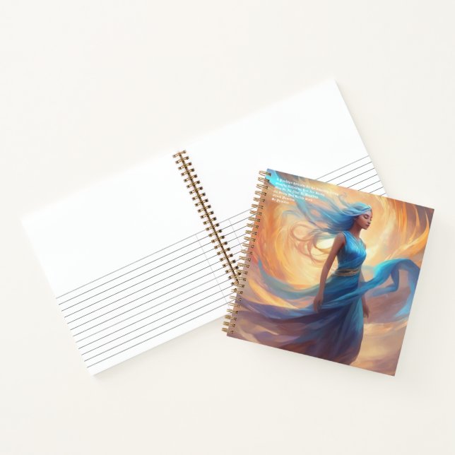 Positive Hardcover Notizbuch (Innenseite)