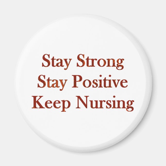 Positive Krankenschwester Magnet (Vorne)