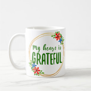 positive Lebensbedingungen für Arbeit und selbstst Kaffeetasse