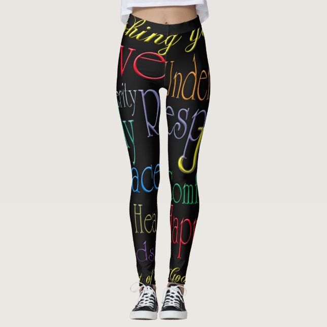 Positive Leggings (Vorderseite)