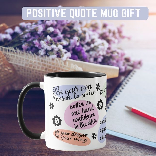 Positive Message Liebe Sie selbst Tasse (Von Creator hochgeladen)