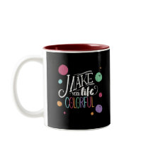 Positive Message Prints mit künstlerischen Designs