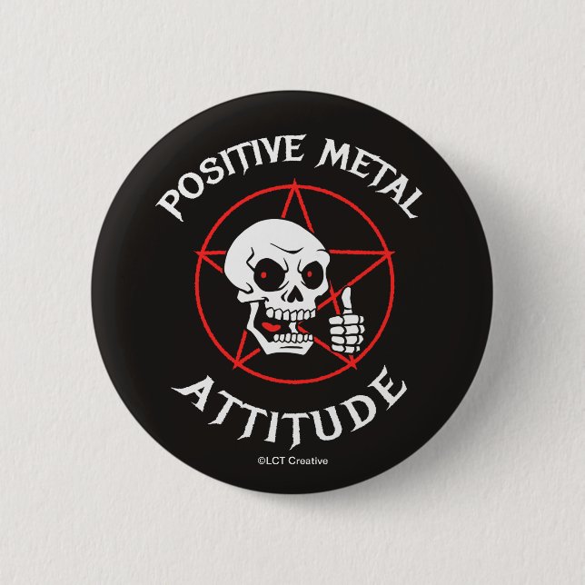 Positive Metallohnwerte Button (Vorderseite)