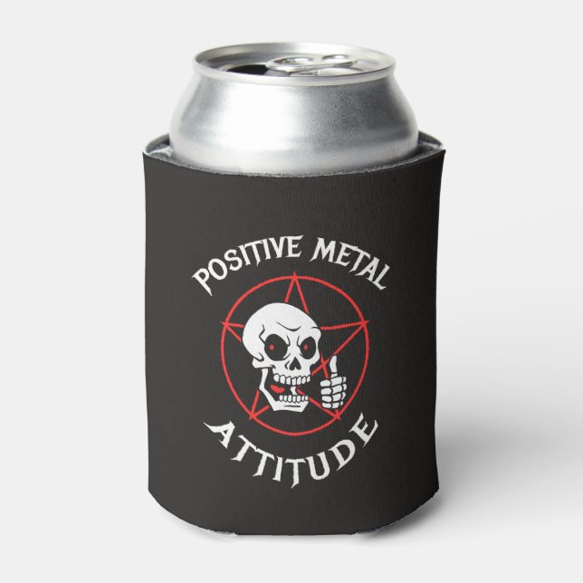 Positive Metallohnwerte Dosenkühler (Kanne Vorderseite)