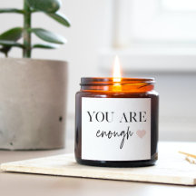 Positive Motivation Sie sind genug Zitat