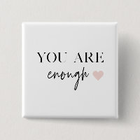 Positive Motivation Sie sind genug Zitat