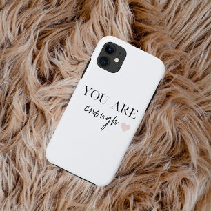 Positive Motivation Sie sind genug Zitat Case-Mate iPhone Hülle