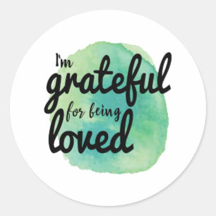 positive positive Visionen für harte Arbeiter Runder Aufkleber