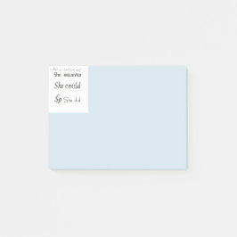 Positive Post IT Notes Girls Women Post-it Klebezettel