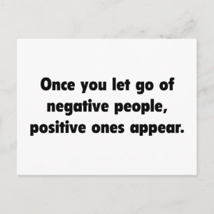 Positive Postkarte