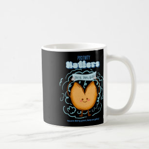 Positive S-Aufkleber Kaffeetasse