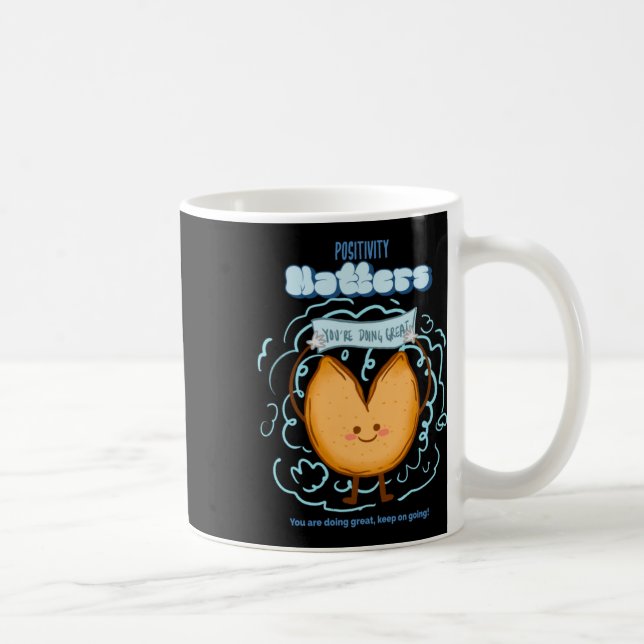 Positive S-Aufkleber Kaffeetasse (Rechts)