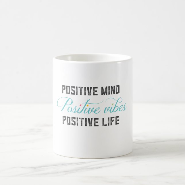 Positive Schwingungen Kaffeetasse (Mittel)
