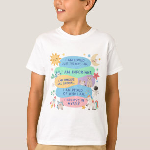 Positive Selbstglaubensbotschaft für kleine Träume T-Shirt