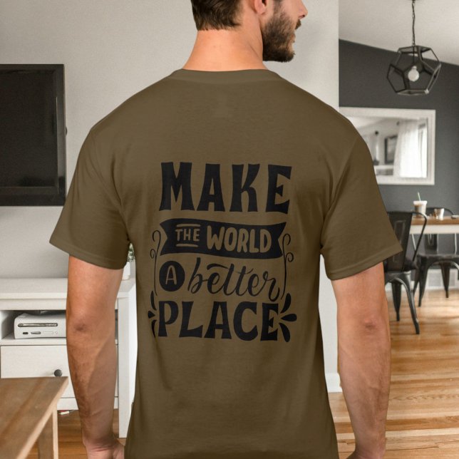 Positive shirt, motivational message T-Shirt (Von Creator hochgeladen)