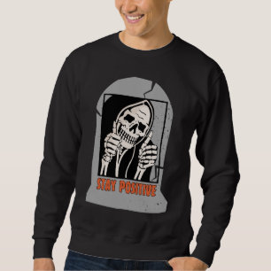 POSITIVE SKELETON bleibe Sweatshirt