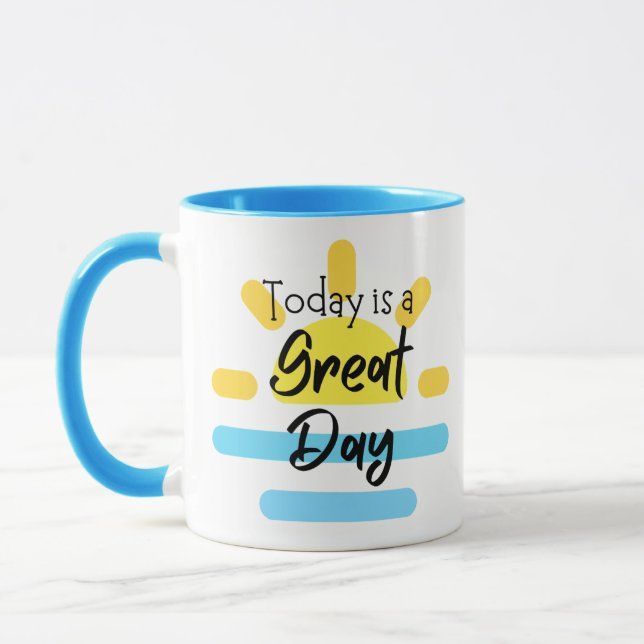 Positive und aufblühende Tasse (Links)