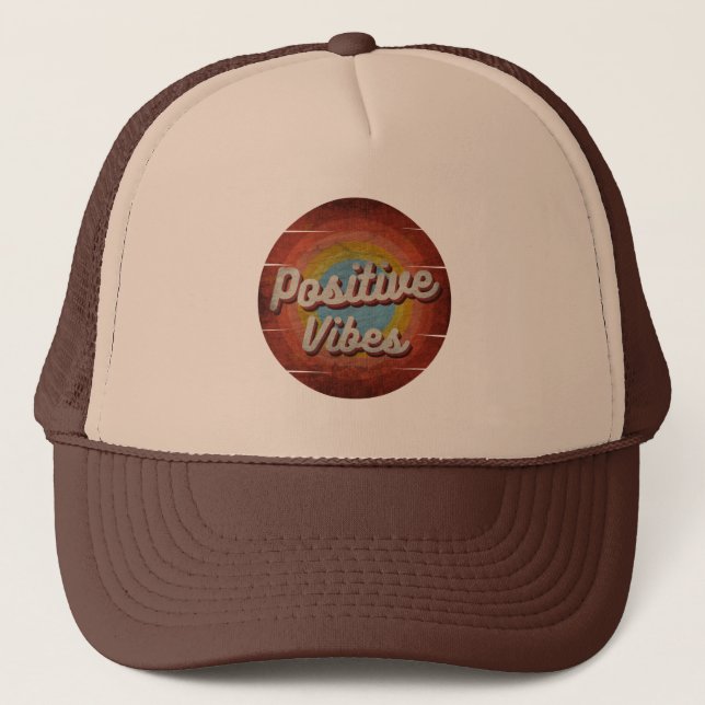 POSITIVE VIBEN TRUCKERKAPPE (Vorderseite)