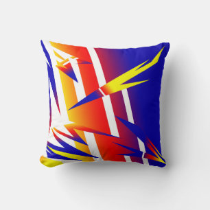Positive Vibes Abstract Art Donner Kissen