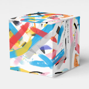 Positive Vibes Farbige Malerei Geschenk Gefallen B Geschenkschachtel