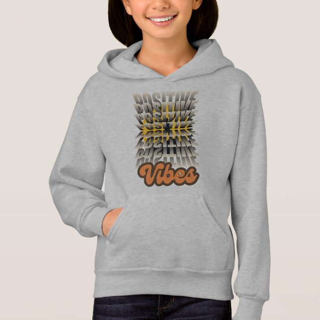 Positive Vibes Hoodie (Vorderseite)