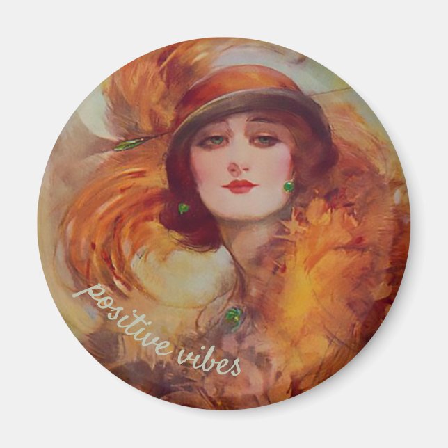 Positive Vibes Magnet (Vorne)