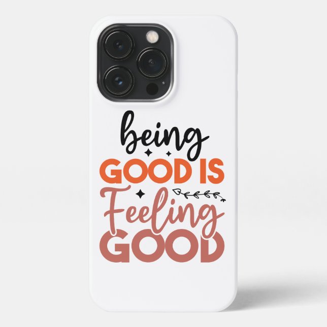 Positive Vibes | Motivierend Angebot iPhone 13 Pro Hülle (Rückseite)