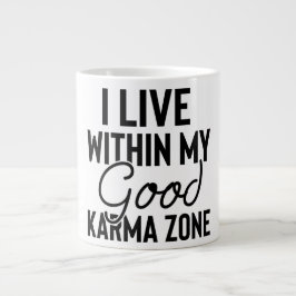 Positive Vibes | Motivierend Angebot Jumbo-Tasse