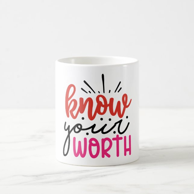 Positive Vibes | Motivierend Angebot Verwandlungstasse (Mittel)