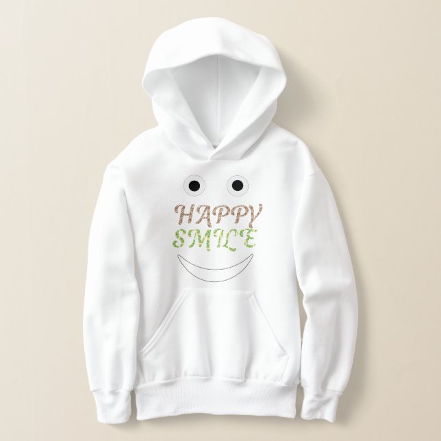 positive vibes smile face design hoodie (Ablage )