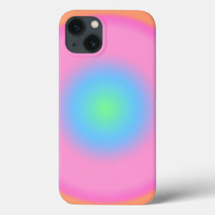 Positive Vibrationen - Farbige Radialstrahlung Case-Mate iPhone Hülle