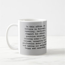 Positive Words Office-Tasse