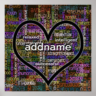 Positive Worte über dich!!! Poster