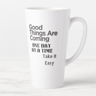positive Zitat Kunst Milchtasse